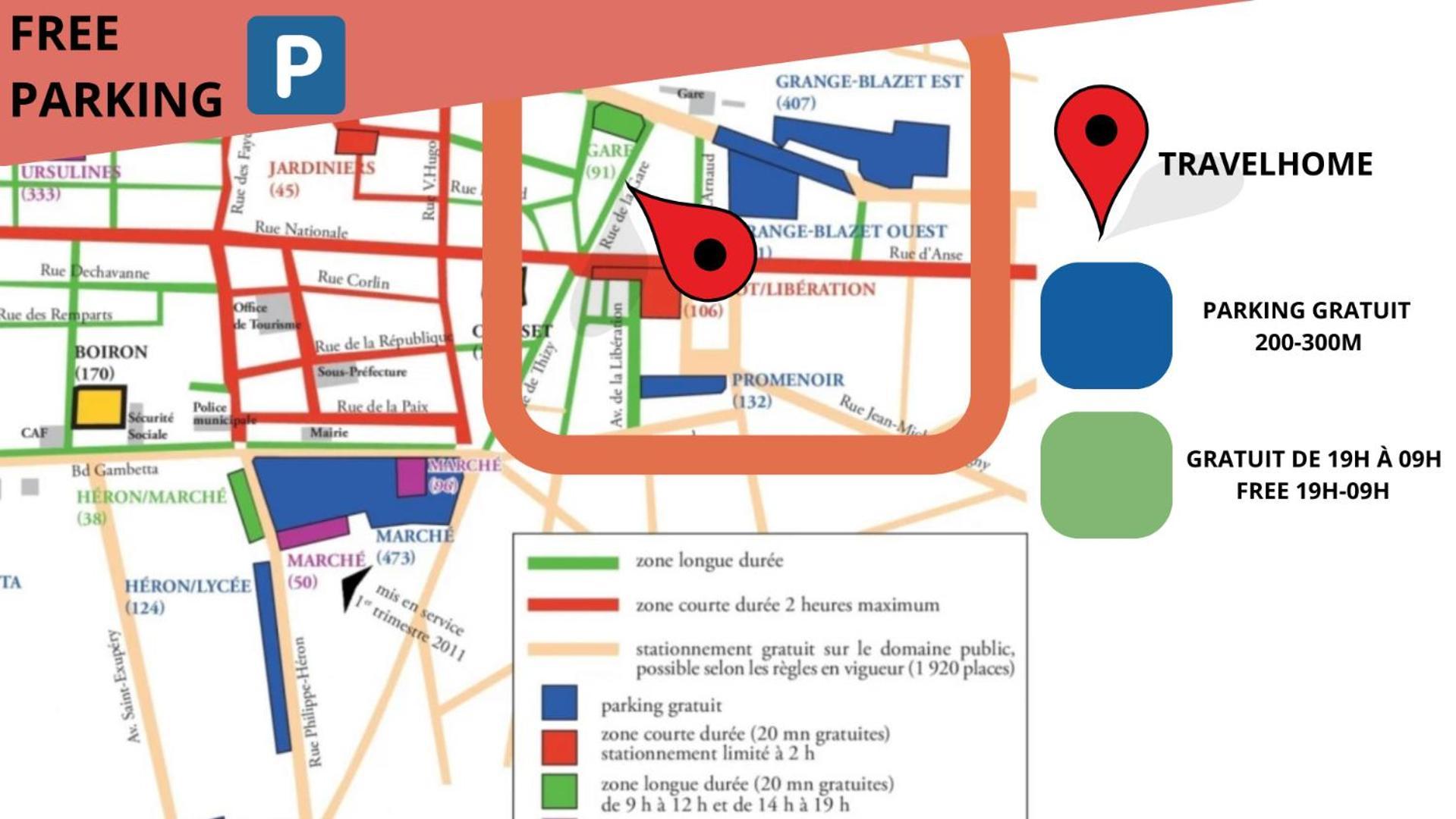L Original - Travelhome - Free Wifi - 6 Travelers Villefranche-sur-Saône Eksteriør billede